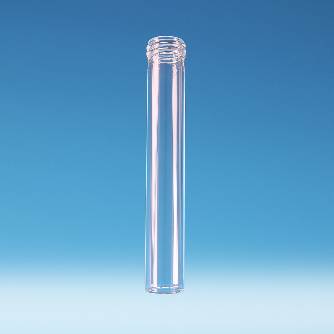 Tube, GL Thread, Clear, Simax, Thread Size 25, Borosilicate Glass 3.3