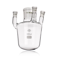 Flask, Sulphonating, 3 Jointed Necks, Capacity 2500ml, Joint Size 71/51, Joint Size 29/32, Joint Size 14/23