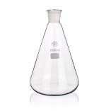 Flask, Conical, Jointed, Capacity 200ml, Outer Diameter 79mm, Height 130mm, Joint Size 29/32