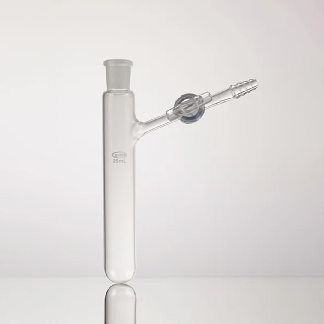 Tube, Reaction Tube, Clear, Glassco, Capacity 25ml, Socket 14/20, Borosilicate Glass 3.3