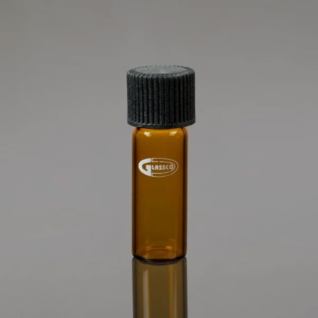 Tube, Culture Tube, Flat Bottom, Amber, Glassco, Capacity 5ml, Borosilicate Glass 3.3