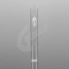 Test Tube, Flat Bottom, Clear, Glassco, Outer Diameter 18mm, Length 55mm, Borosilicate Glass 3.3