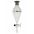 Separatory Funnel, Pear Shape, Glass Key, PE Stopper, Capacity 500ml, Borosilicate Glass