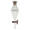 Separatory Funnel, Pear Shape, PTFE Key, PE Stopper, Capacity 500ml, Borosilicate Glass