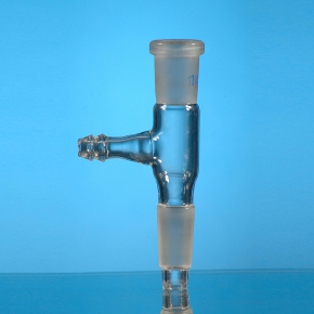 Adapters, Socket/Cone With T Connection, Borosilicate Glass, Screwthread Connectors, 19/26, 29/32