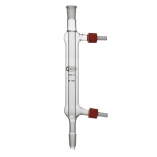 Condenser, Liebig, Screw Thread, Effective Length 200mm, Socket Size 19/26, Cone Size 19/26, Borosilicate Glass 3.3