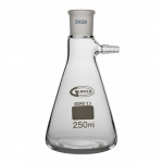 Flask, Buchner, Plain Side Arm an Ground Socket, Borosilicate Glass