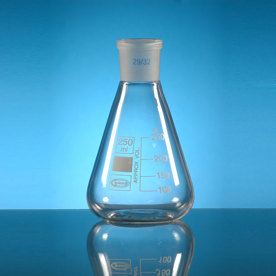 Flask Conical 100ml B24 Borosilicate Glass