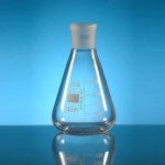 Flask, Conical, With Joint, Borosilicate Glass
