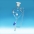 Funnel, Pressure Equalising Funnel, Pear Shape, Needle Valve Stopcock, Clear, Capacity 250ml, Socket Size 34/35, Borosilicate Glass 3.3