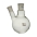 Flask, Round Bottom, Borosilicate Glass, 250ml, 2 Neck, 24/29, 19/26