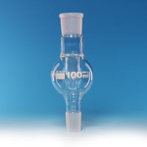 Splash Head, Rotary Evaporator, Splash Head, Anti-Climb, Clear, Borosilicate Glass 3.3