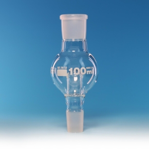 Splash Head, Rotary Evaporator, Splash Head, Anti-Splash, Clear, Borosilicate Glass 3.3