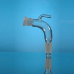 Adapter, Receiver, Bent With Vent, Borosilicate Glass