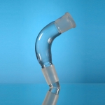 Adapter, Receiver, Plain Bend, Borosilicate Glass