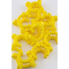 Plastic Joint Clip, B14, Yellow