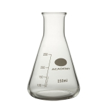 Academy Graduated Conical Flask, Capacity 25ml, Easy Pour Rim, Borosilicate Glass