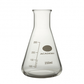 Academy Graduated Conical Flask, Capacity 5000ml, Easy Pour Rim, Borosilicate Glass
