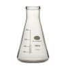 Conical Flask, Narrow Neck, Heavy Duty, Borosilicate Glass