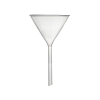Filter Funnel, Plain, Short Stem, Borosilicate Glass