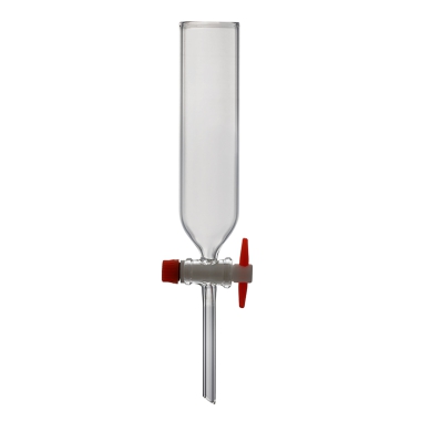 Dropping Funnel, Cylindrical, Borosilicate Glass