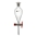 Separatory Funnel, Squibb Shape, Capacity 250ml, PTFE Key, Socket 29/32, Borosilicate Glass