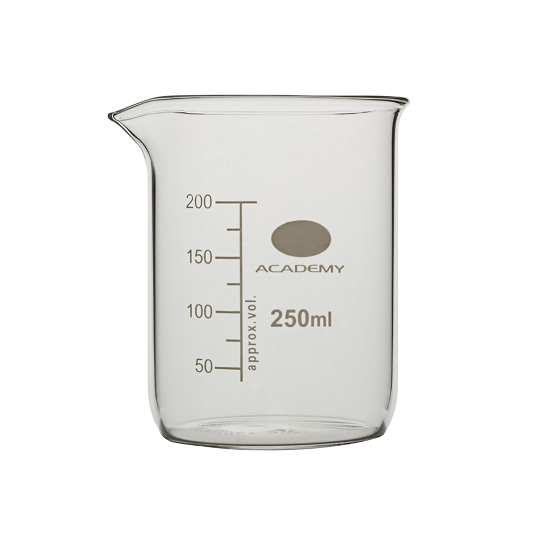 Beaker, Low Form, With Spout, Clear, Capacity 100ml, Borosilicate Glass