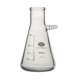 Academy Filter Flask, Capacity 500ml, With Glass Side Hose Connection OD 13mm, Borosilicate Glass
