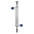 Academy Condenser, Liebig, Effective Length 150mm, Socket 14/23, Cone 14/23, Screwthread Connectors, Borosilicate Glass