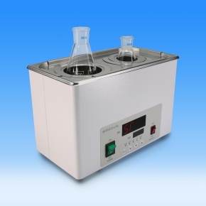 Thermostatic Water Bath, Deep Drawn Stainless Chamber, 2 Aperture Lid, 6.1L