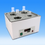 Thermostatic Water Bath, Deep Drawn Stainless Chamber, 4 Aperture Lid, 14.6L