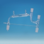 Distillation, Apparatus, Single Piece, Comprising Of Liebig Condenser, Still Head And Received Adapter, Borosilicate Glass