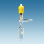 Schlenk, Tube, With High Vacuum Valve, Capacity 10ml, Valve Size 0-4mm, Durable And Reusable, Borosilicate Glass