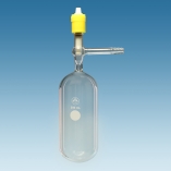 Schlenk Tube, With High Vacuum Valve, Fine Thread, Borosilicate Glass