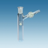 Tube, Schlenk Tube, Reaction With Glass Stopcock And Socket, Capacity 10ml, Socket 14/23, Durable And Reusable, Borosilicate Glass