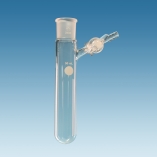 Tube, Schlenk Tube, Reaction With Glass Stopcock And Socket, Capacity 50ml, Socket 24/29, Durable And Reusable, Borosilicate Glass