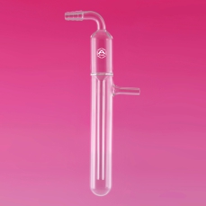 Bubbler, Mineral Oil, Hose Connection OD 10mm, Body OD 26mm, Height 185mm, Width 80mm