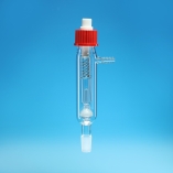 Bubbler, Overpressure Valve, A Plus Interchange, Spring Loaded, PTFE Adjuster, Borosilicate Glass 3.3