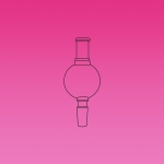Chromatography Reservoir For Flask Chromatography, Glass