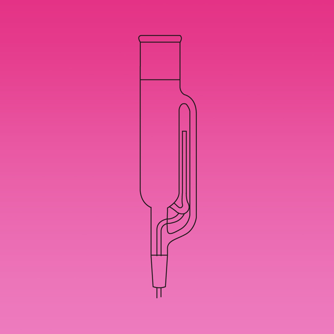 Extractor, Soxhlet, Body Only, APlus, Socket 34/35, Cone 24/29, Borosilicate Glass