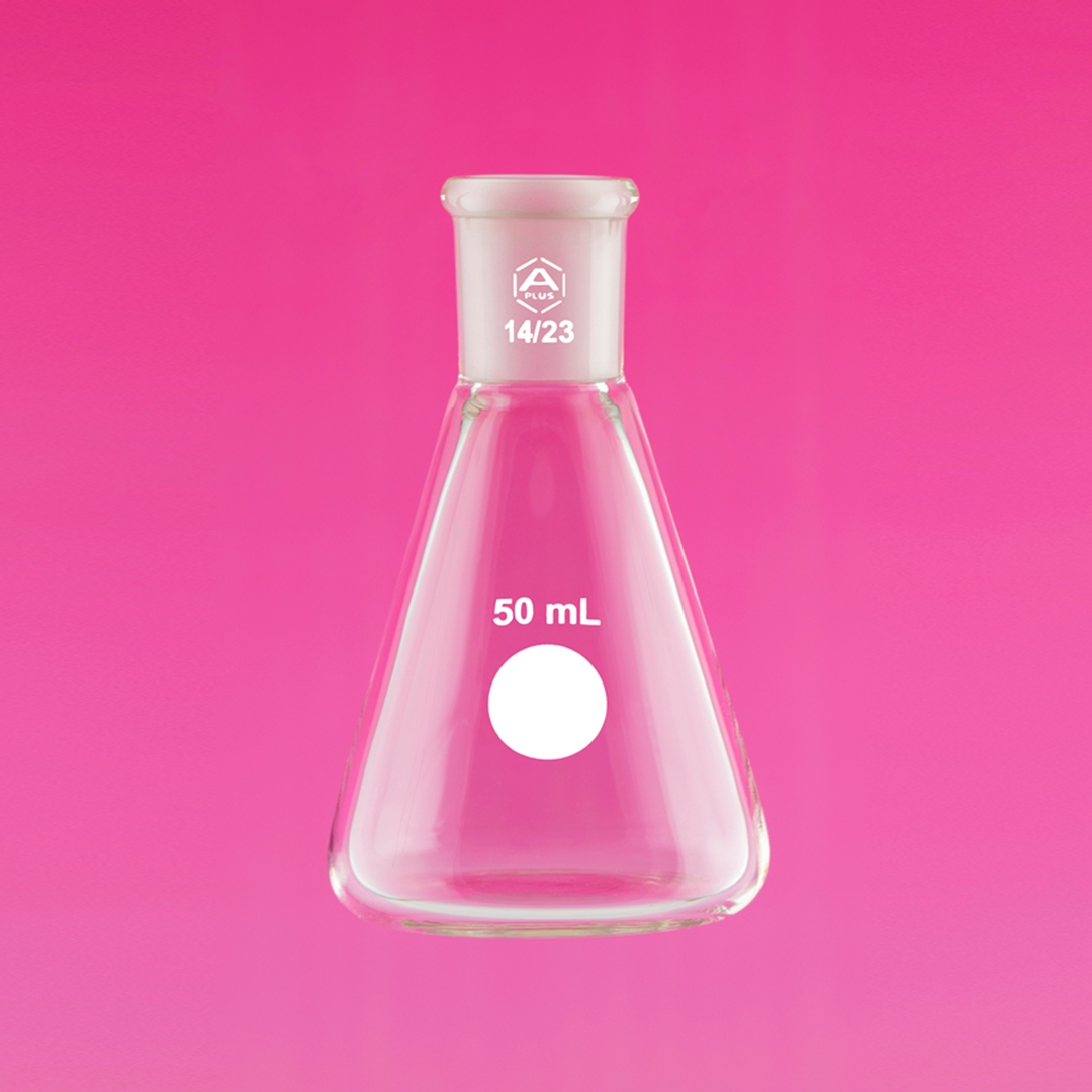 Flask, Erlenmeyer, Capacity 5ml, Socket 14/23