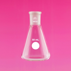 Flask, Erlenmeyer, Capacity 50ml, Socket 14/23