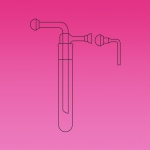 Vacuum Tap With Spherical joint, Glass