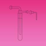 Vacuum Tap With Spherical joint, Glass
