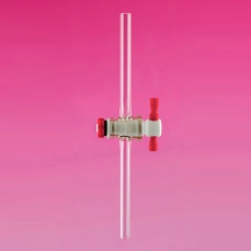 PTFE Stopcock, Straight, Glass With PTFE