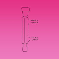 Reflux Condenser, Threaded, Microscale, Glass