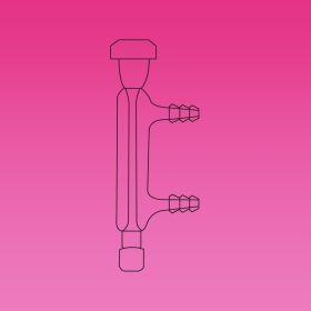 Reflux Condenser, Threaded, Microscale, Glass