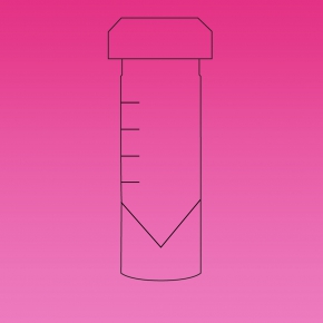 Conical Reaction Vial, Heavy Wall, Graduated, Microscale, Glass