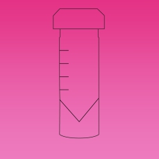 Conical Reaction Vial, Heavy Wall, Graduated, Microscale, Glass