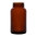Bottle, Powder, Amber, Soda Glass (Type III)